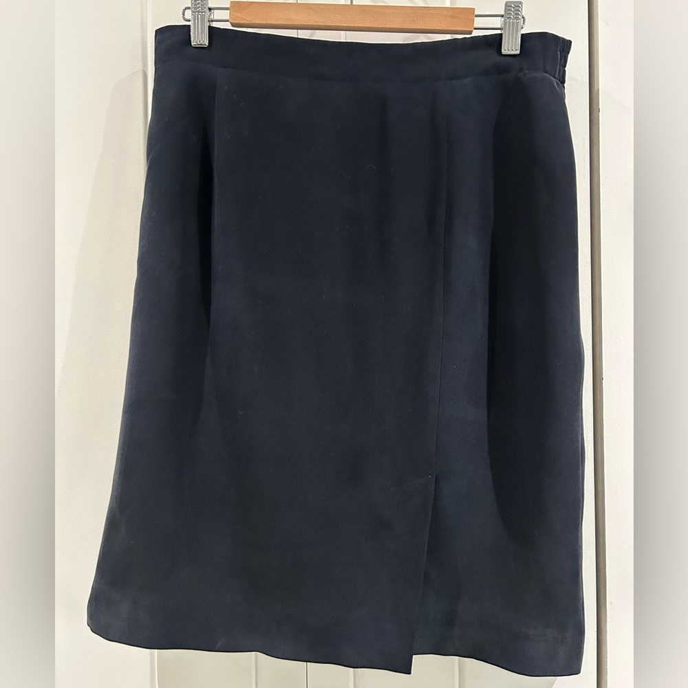 Evan Picone silk skirt